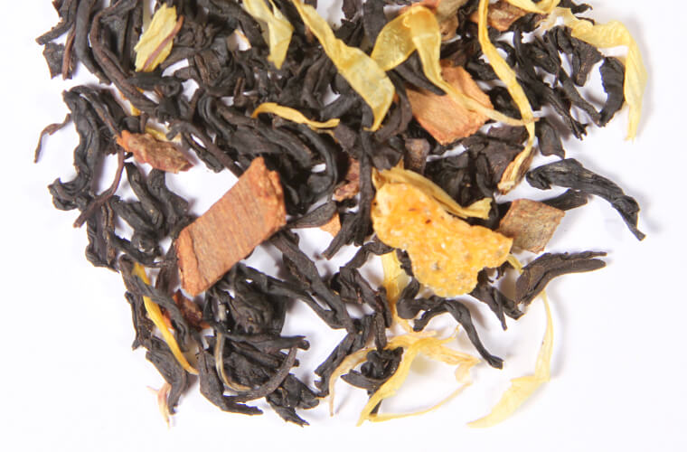 Decaf Hazelnut Cinnamon Black Tea (2 oz loose leaf) - Click Image to Close